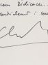 SIMON : Lettre autographe signée de Claude Simon à René Wintzen  - Autographe, Edition Originale - Edition-Originale.com
