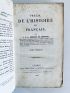 SIMONDE de SISMONDI : Précis de l'Histoire des Français - First edition - Edition-Originale.com