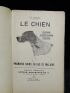 SORET : Le chien. Elevage alimentation hygiène - First edition - Edition-Originale.com