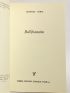 SORIA : Bellifontaine - Signed book, First edition - Edition-Originale.com