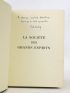 SOUDAY : La société des grands esprits - Signed book, First edition - Edition-Originale.com