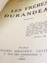 SOUPAULT : Les frères Durandeau - Edition Originale - Edition-Originale.com