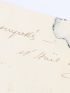 STAEL-HOLSTEIN : Lettre autographe signée à propos de son portrait par Elisabeth Vigée-Lebrun - Autographe, Edition Originale - Edition-Originale.com