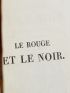 STENDHAL : Le rouge et le noir - First edition - Edition-Originale.com