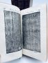 STERNE : La vie et les opinions de Tristram Shandy. Lettres d'Yorick à Eliza, et d'Elisa à Yorick - Edition-Originale.com