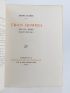 SUARES : Trois hommes - Pascal, Ibsen, Dostoïevski - First edition - Edition-Originale.com