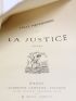 SULLY PRUDHOMME : La justice - Signed book, First edition - Edition-Originale.com