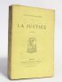 SULLY PRUDHOMME : La justice - Signed book, First edition - Edition-Originale.com