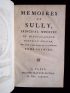 SULLY : Mémoires de Sully, principal ministre de Henri-Le-Grand - Edition-Originale.com