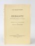 TABARY : Duranty (1833-1880). Etude biographique et critique - First edition - Edition-Originale.com