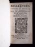 TABOUROT : Les Bigarrures, et Touches du Seigneur des Accords ; Le Quatriesme des Bigarrures du Seigneur des Accords ; Les Touches du Seigneur des Accords ; Les Escraignes Dijonnaises ; Les contes Facecieux du Sieur Gaulard - Edition-Originale.com