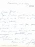 TAPIES : Lettre autographe signée d'Antoni Tàpies à Georges Raillard : 