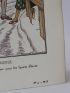 A Chamonix. Costume d'homme et de femme pour les Sports d'hiver (pl.2, La Gazette du Bon ton, 1912-1913 n°2) - Prima edizione - Edition-Originale.com