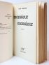 TARDIEU : Monsieur monsieur - Erste Ausgabe - Edition-Originale.com