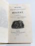 TASCHEREAU : Histoire de la vie et des ouvrages de Molière - Erste Ausgabe - Edition-Originale.com