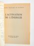 TEILHARD DE CHARDIN : L'activation de l'énergie - First edition - Edition-Originale.com