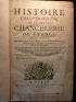 TESSEREAU : Histoire chronologique de la grande chancellerie de France.  - Edition-Originale.com