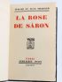 THARAUD : La rose de Sâron - Edition Originale - Edition-Originale.com