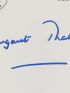 THATCHER : Carte de visite signée de Margaret Thatcher - Libro autografato, Prima edizione - Edition-Originale.com