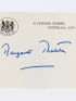 THATCHER : Carte de visite signée de Margaret Thatcher - Signed book, First edition - Edition-Originale.com
