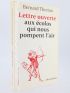 THOMAS : Lettre aux écolos qui nous pompent l'air - Signed book, First edition - Edition-Originale.com