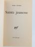 THOMAS : Sainte jeunesse - Autographe, Edition Originale - Edition-Originale.com