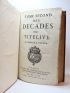 TITE-LIVE : Les decades, avec les suppléments de J. Freinshemius sur le mesme autheur. De la traduction de P. Du-Ryer. - Edition Originale - Edition-Originale.com