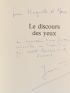 TORTEL : Le discours des yeux - Libro autografato, Prima edizione - Edition-Originale.com