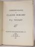 TOULET : Correspondance de Claude Debussy et P.-J. Toulet - Erste Ausgabe - Edition-Originale.com