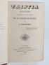 TOUSSENEL : Tristia, histoire des misères et des fléaux de la chasse de France - First edition - Edition-Originale.com