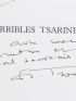 TROYAT : Terribles tsarines - Autographe, Edition Originale - Edition-Originale.com