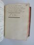 VADE : Theâtre divers. Les amans inquiets, parodie de Thetis et Pelée. Les bergers de qualité, parodie de Daphnis et Chloé. Tircis et Doristée, parodie d'Acis et Galatée. Les couronnes ou le berger timide, patorale, parodie de la fête de l'hymen, etc. - Autographe - Edition-Originale.com