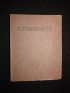 VALERY : Commerce. Hiver 1930 - Cahier XXVI - Prima edizione - Edition-Originale.com