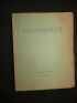 VALERY : Commerce. Printemps 1925 - Cahier IV - Prima edizione - Edition-Originale.com