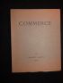 VALERY : Commerce. Printemps 1926 - Cahier VII - Erste Ausgabe - Edition-Originale.com