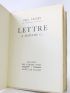 VALERY : Lettre à madame C... - Libro autografato, Prima edizione - Edition-Originale.com