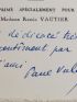 VALERY : L'Idée fixe ou : deux Hommes à la Mer - Autographe, Edition Originale - Edition-Originale.com