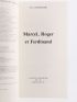 VANDROMME : Marcel, Roger et Ferdinand - Libro autografato, Prima edizione - Edition-Originale.com
