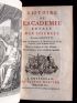 VARIGNON : Histoire de l'Académie royale des sciences. Année 1707 - Prima edizione - Edition-Originale.com