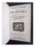 VARILLAS : Histoire de François I - Edition Originale - Edition-Originale.com