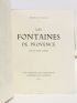 VARILLE : Les fontaines de Provence - First edition - Edition-Originale.com