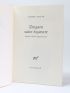 VELTER : Zingaro suite équestre et autres poèmes pour Bartabas - Signed book, First edition - Edition-Originale.com
