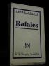 VERCEL : Rafales - First edition - Edition-Originale.com