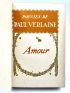 VERLAINE : Amour - Prima edizione - Edition-Originale.com