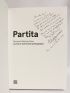 VIALLEFONT-HAAS : Partita - Signiert, Erste Ausgabe - Edition-Originale.com