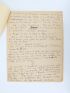 VIAN : Ronéotype avec titre autographe du manuscrit complet de la nouvelle : Le Penseur - Signed book, First edition - Edition-Originale.com
