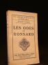 VIANEY : Les odes de Ronsard - Edition Originale - Edition-Originale.com