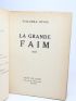 VICTOR : La grande faim - Autographe, Edition Originale - Edition-Originale.com