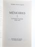 VIDAL-NAQUET : Mémoires. Tome I : La Brisure et l'Attente 1930-1955. -  Tome II. Le Trouble et la Lumière 1955-1998 - Libro autografato, Prima edizione - Edition-Originale.com