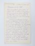 VIELE-GRIFFIN : Lettre autographe datée et signée adressée à Edouard Ducoté qui a été refusé par le Mercure de France  :  